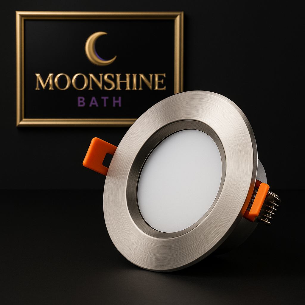 Modern Aluminum Pot Lights – Round & Square, LED-Backlit, ETL Energy Star Certified