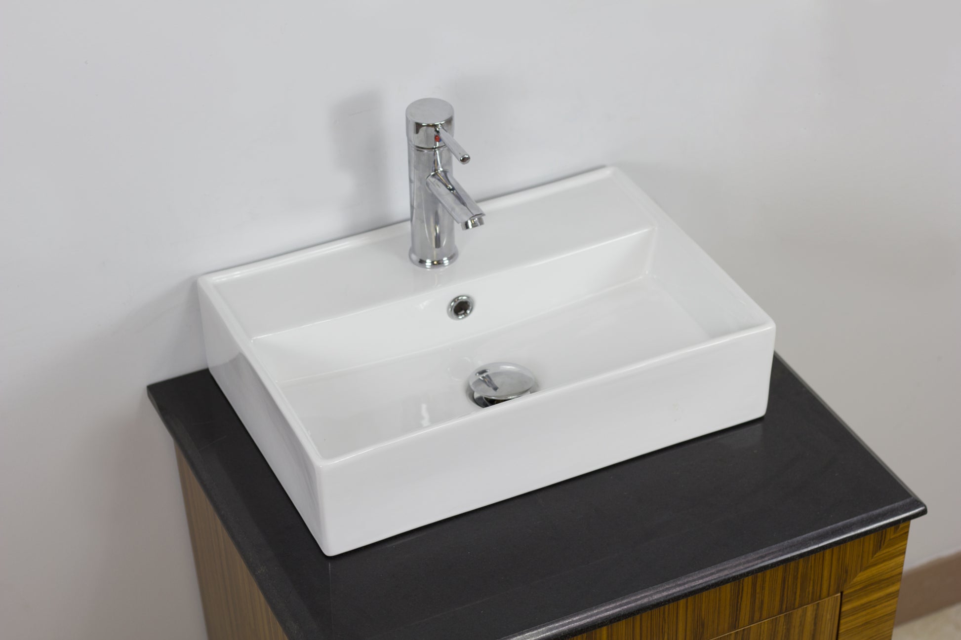 19.75-in. x 13.75-in. Rectangle Bathroom Vessel Sink White Enamel Glaze