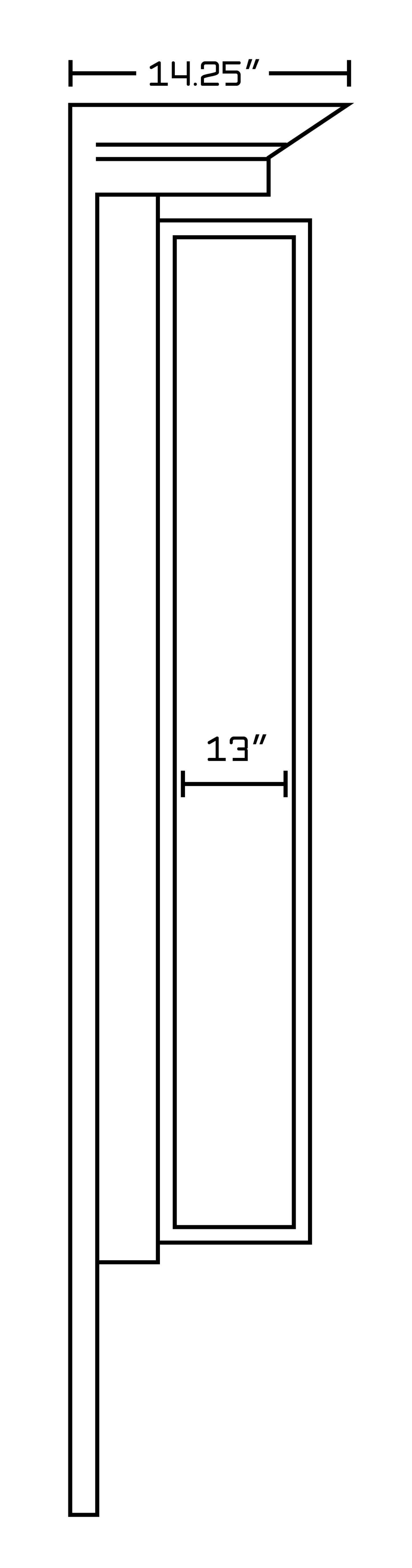 62-in. W 45.25-in. H Traditional Birch Wood-Veneer Wood Mirror In Antique Cherry