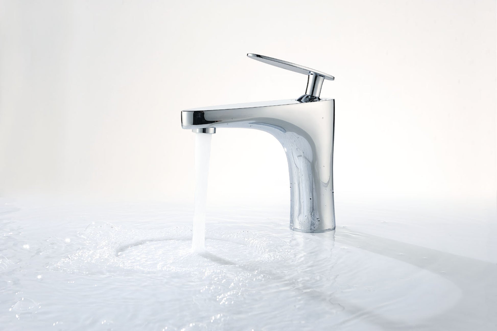 1 Hole CUPC Brass Bathroom Sink Faucet Chrome Lead Free Brass