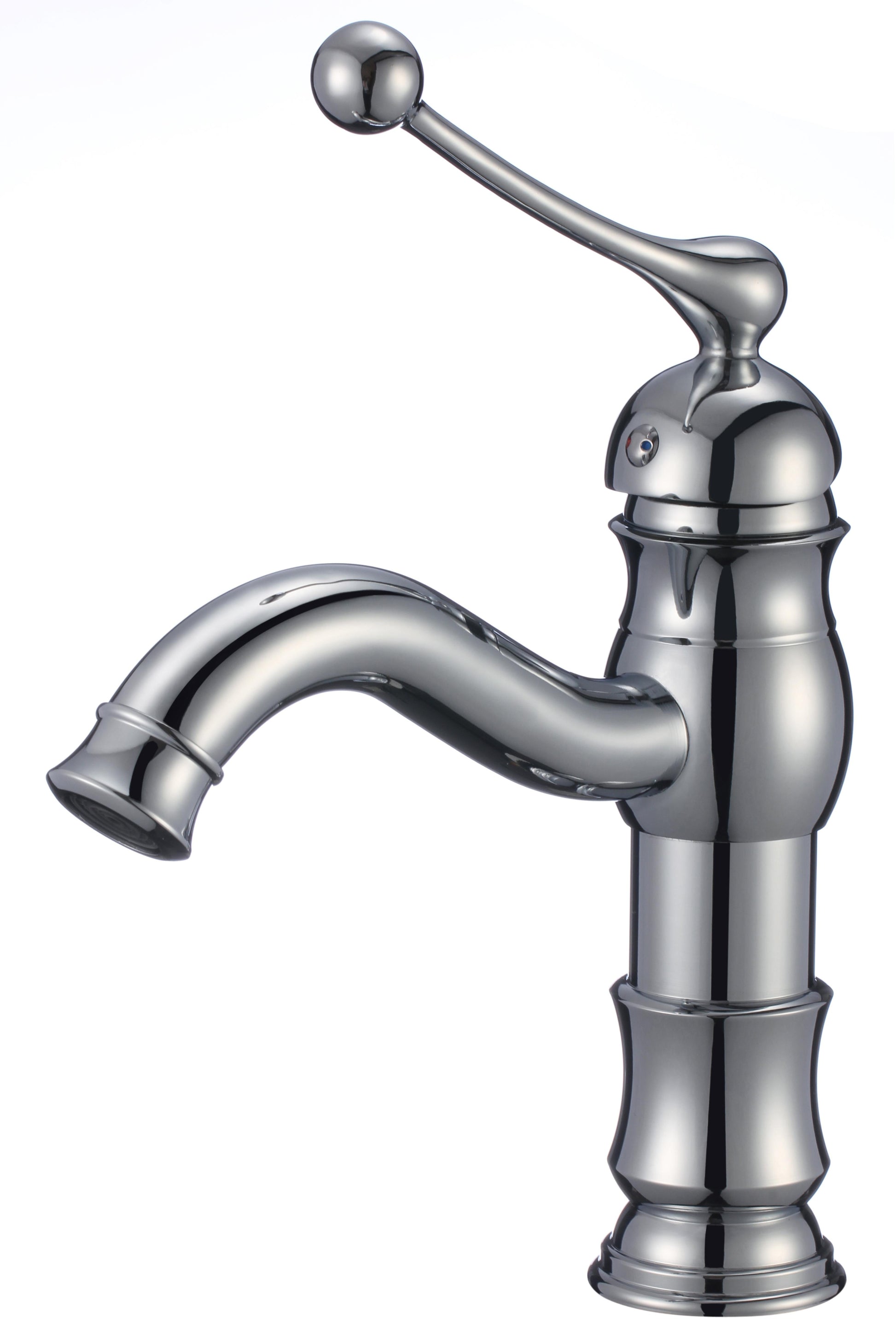 1 Hole CUPC Brass Bathroom Sink Faucet Chrome Lead Free Brass