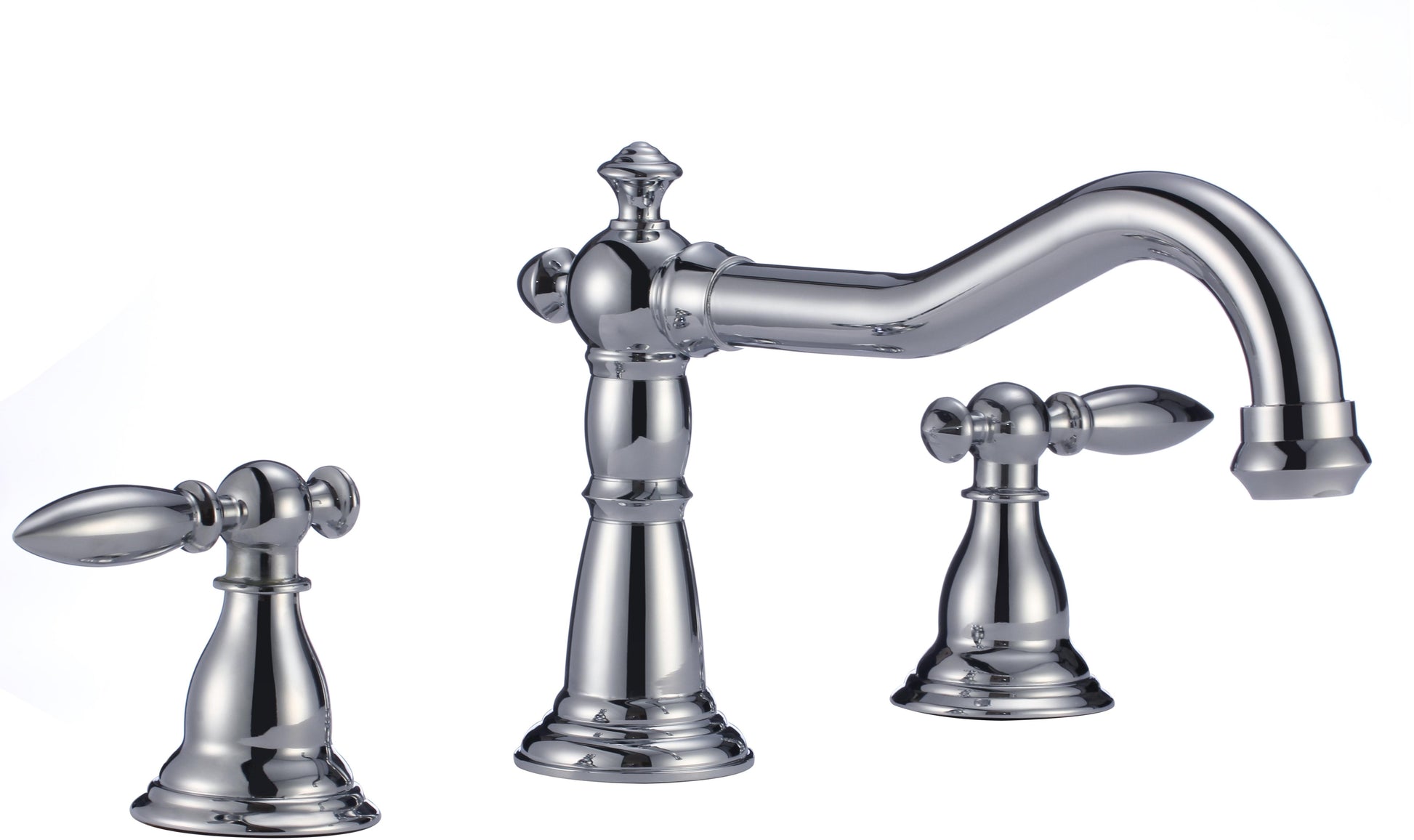 3H8-in. CUPC Brass Bathroom Sink Faucet Chrome Lead Free Brass