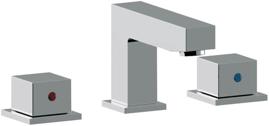 3H8-in. CUPC Brass Bathroom Sink Faucet Chrome Lead Free Brass