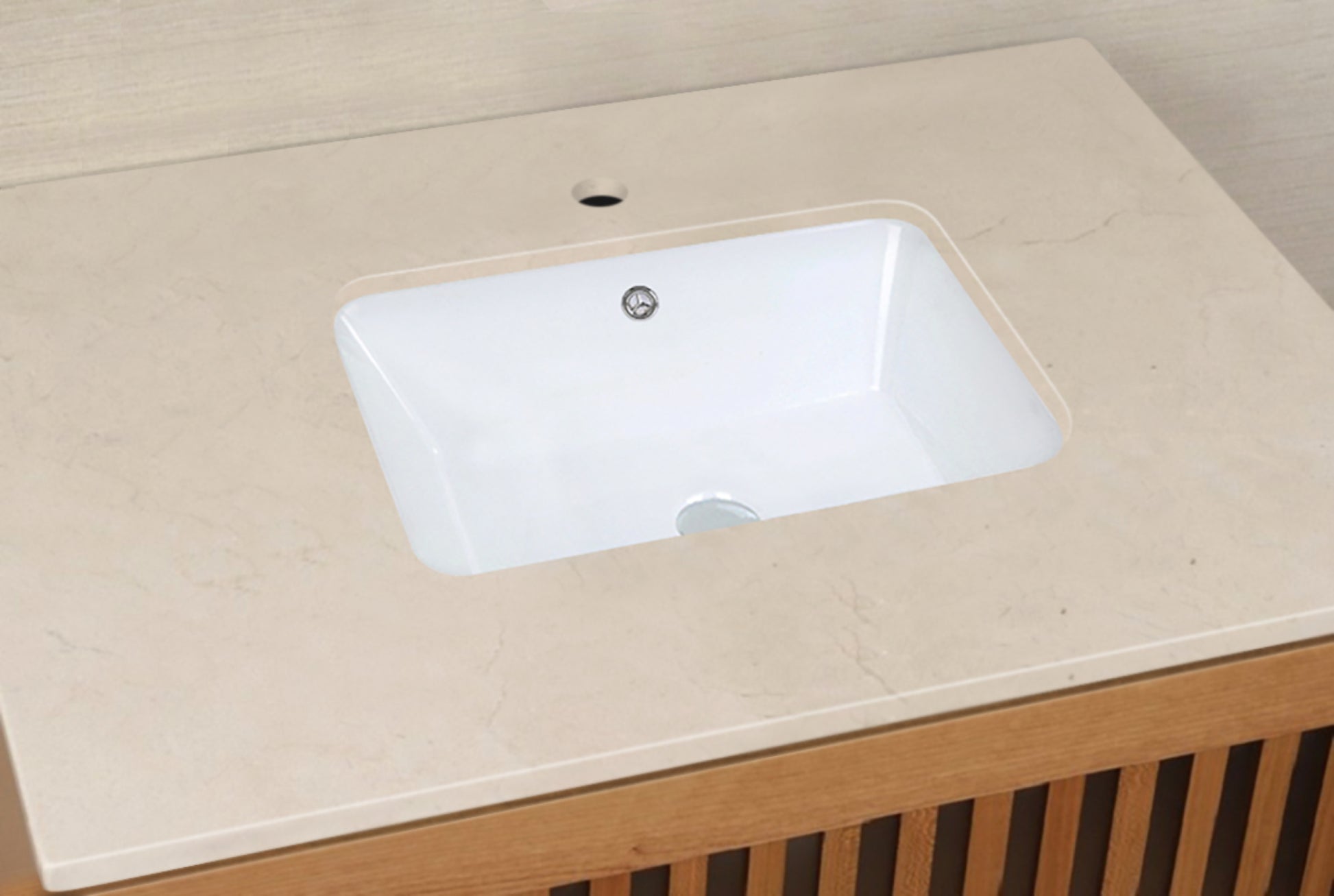 21.75-in. x 16-in. Rectangle Bathroom Vessel Sink White Enamel Glaze