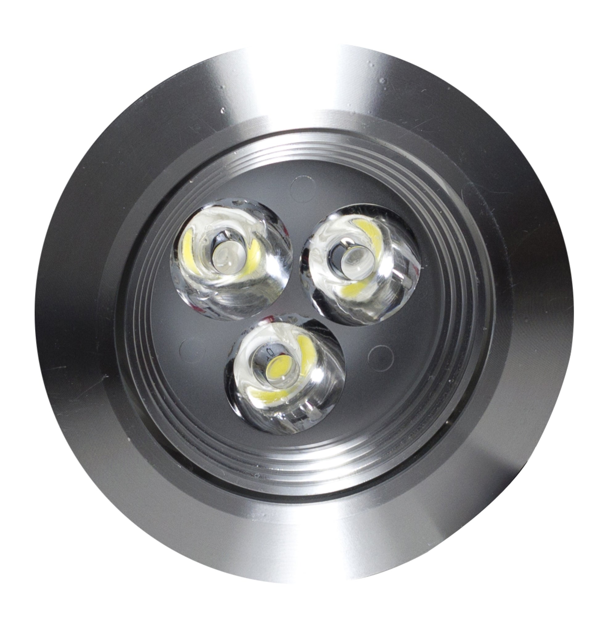 3.5-in. W Round Aluminum Semi-Recessed Pot Light In Brushed Nickel Color