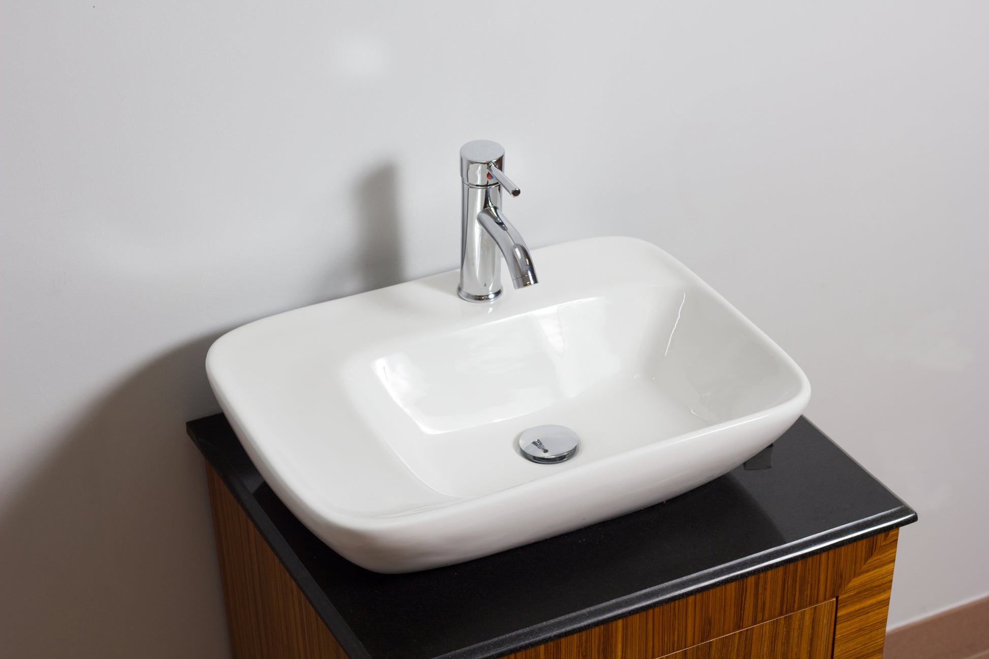 23.5-in. x 17.25-in. Rectangle Bathroom Vessel Sink White Enamel Glaze