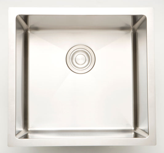 18-in. W CSA Approved Stainless Steel Kitchen Sink With 1 Bowl And 18 Gauge