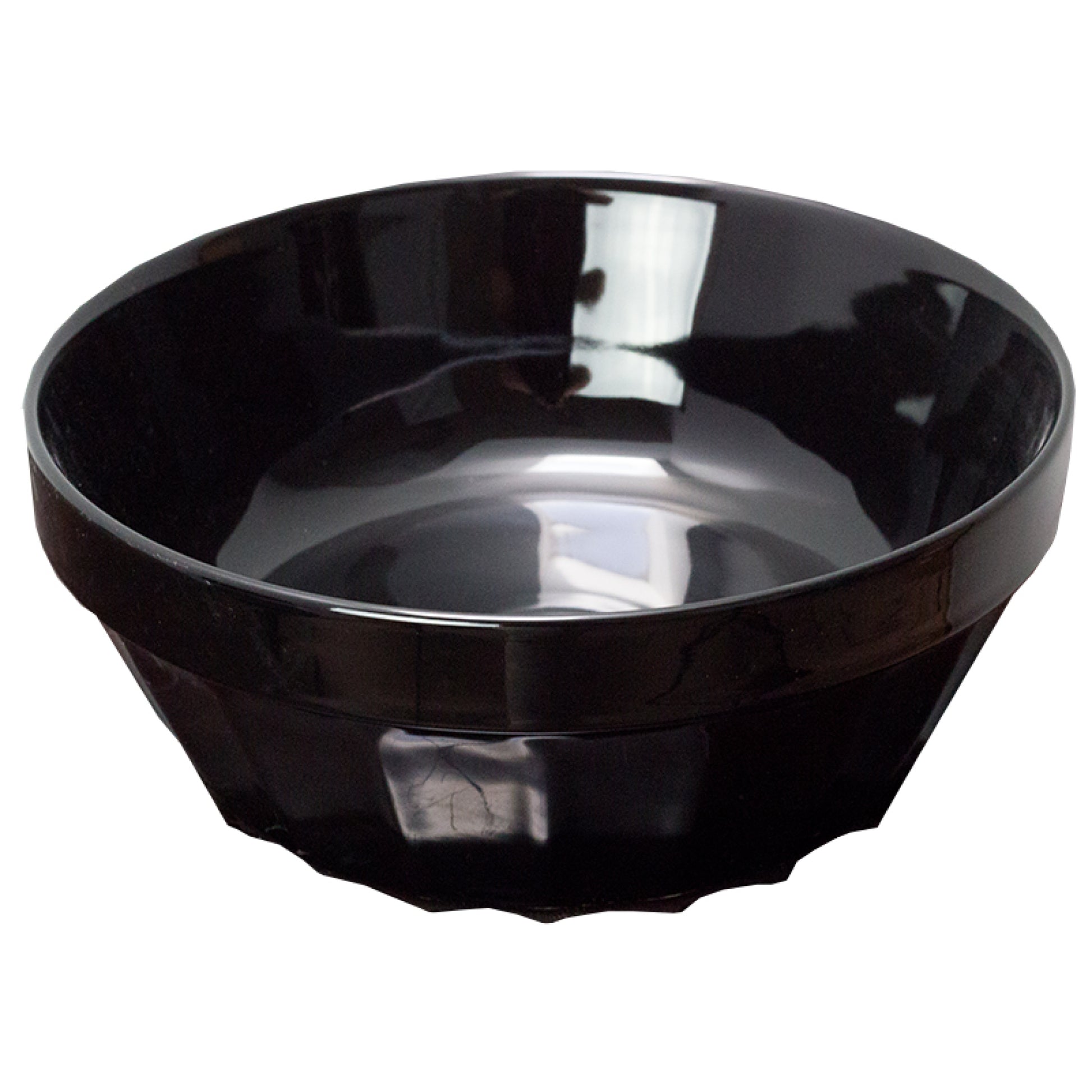 14.09-in. x 14.09-in. Round Bathroom Vessel Sink Black Enamel Glaze