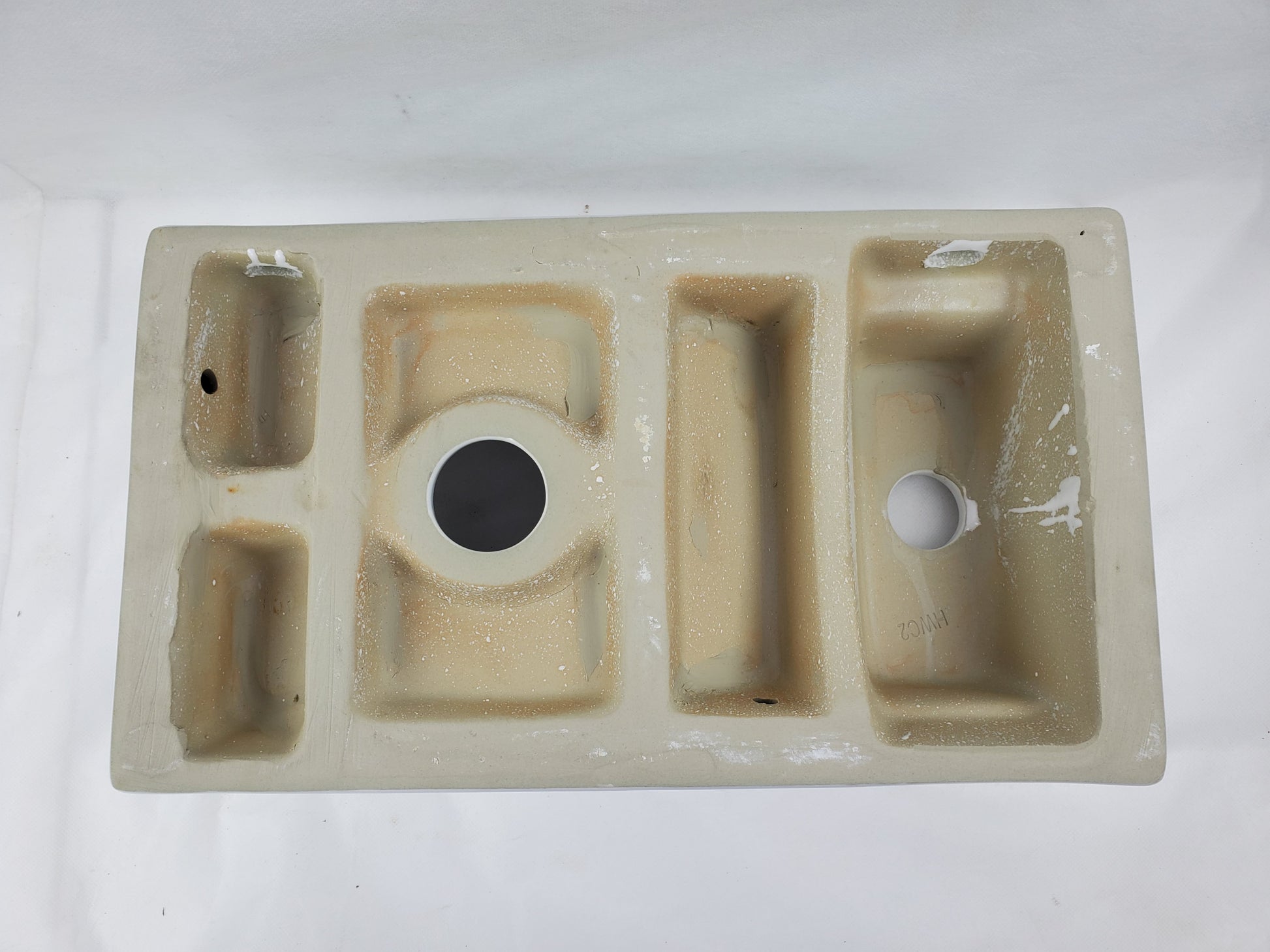 16.3-in. x 8.7-in. Rectangle Bathroom Vessel Sink White Enamel Glaze