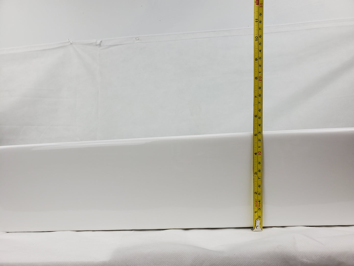 23-in. x 14.6-in. Rectangle Bathroom Vessel Sink White Enamel Glaze