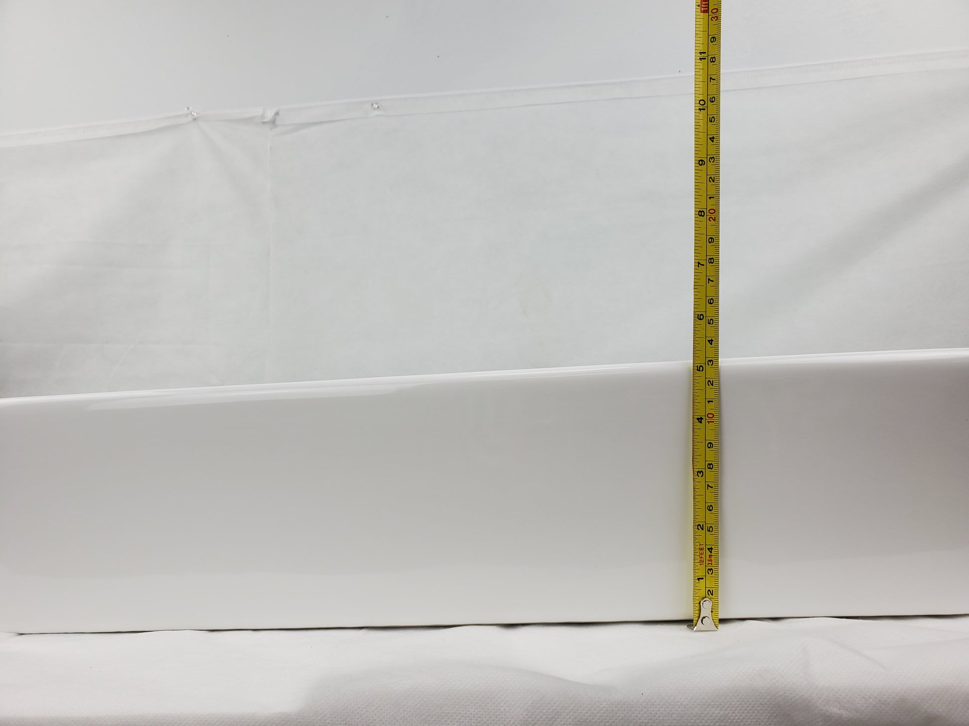 23-in. x 14.6-in. Rectangle Bathroom Vessel Sink White Enamel Glaze