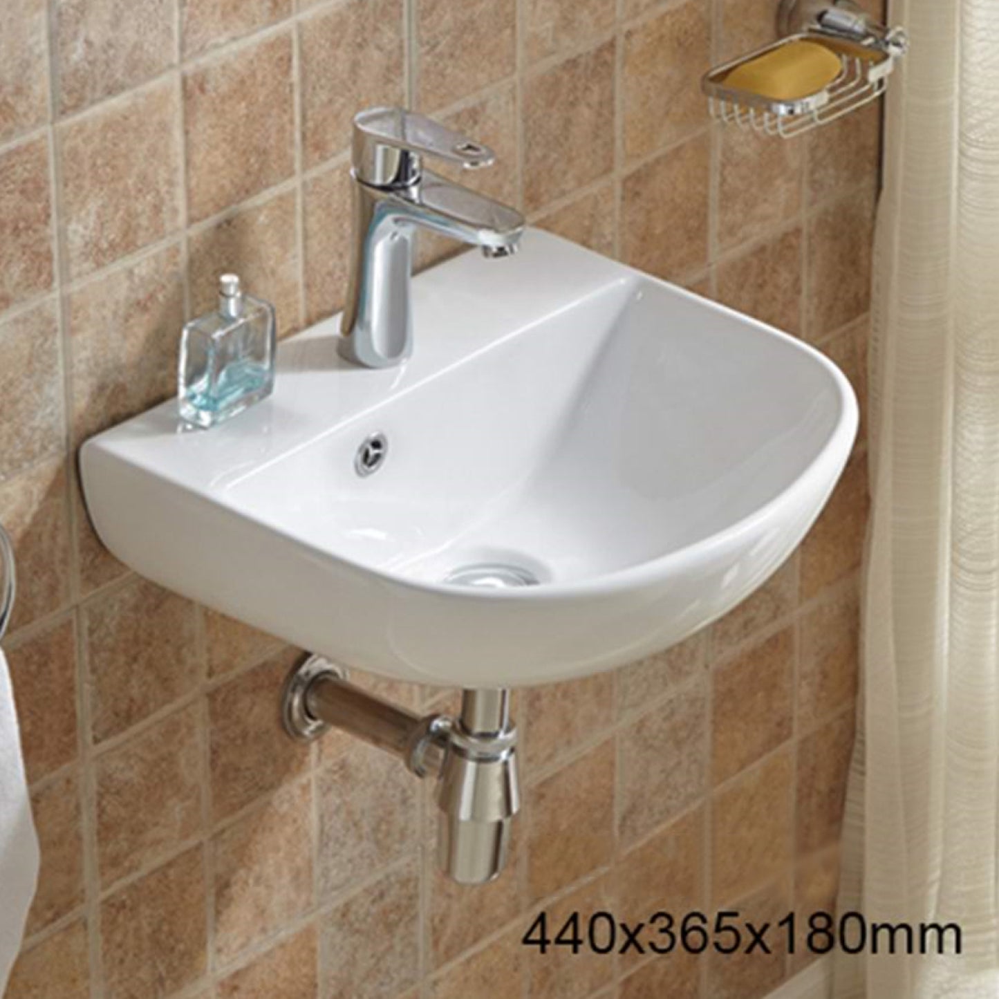 17.3-in. x 14.4-in. Rectangle Bathroom Vessel Sink White Enamel Glaze
