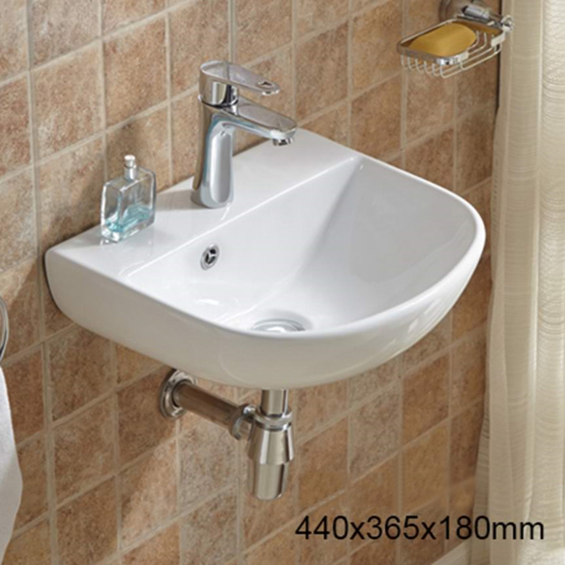 17.3-in. x 14.4-in. Rectangle Bathroom Vessel Sink White Enamel Glaze
