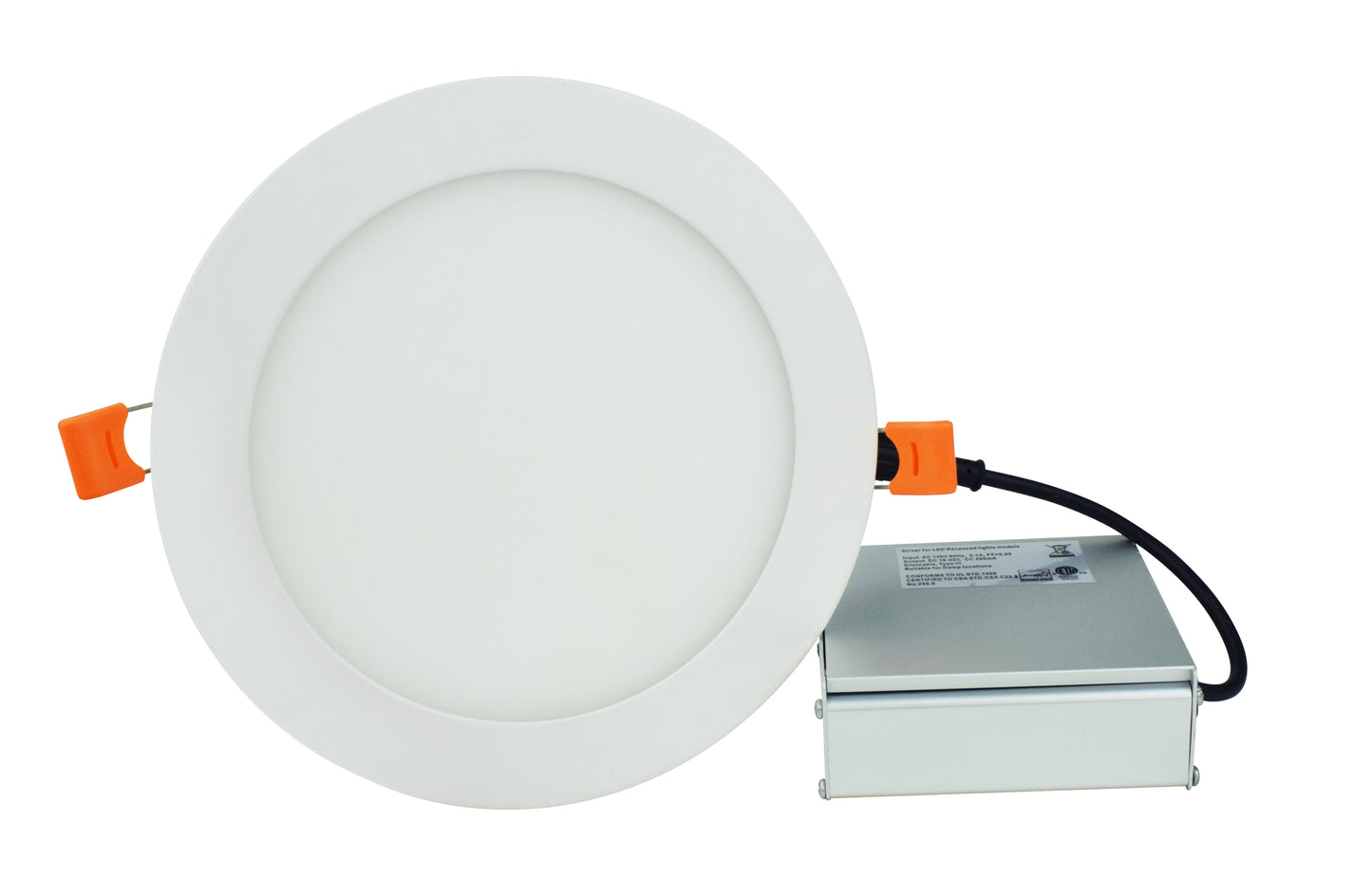 6-in. W Round Aluminum Semi-Recessed Pot Light In White Color