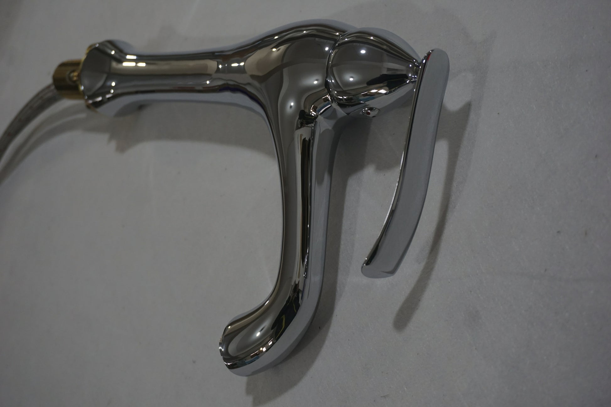 Deck Mount CUPC Chrome Bathroom Sink Faucet Chrome Lead Free Brass