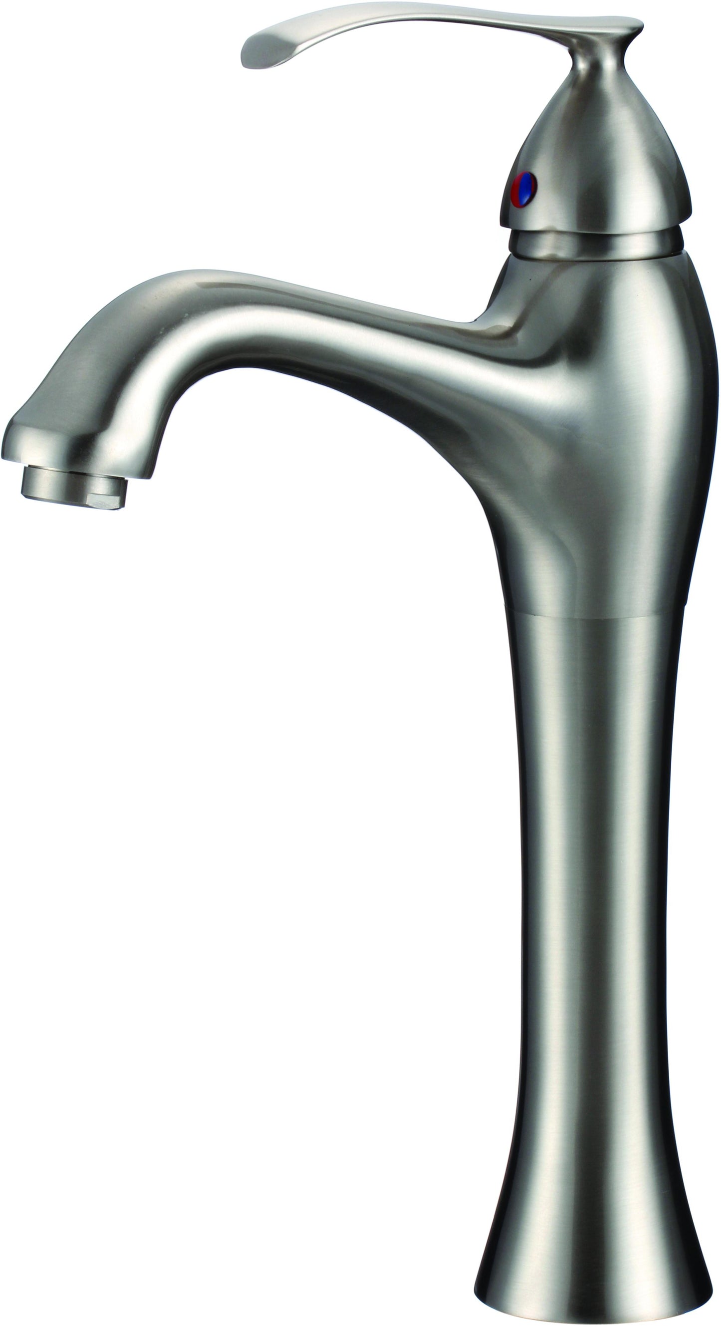 Deck Mount CUPC Stainless Steel Bathroom Sink Faucet Brushed Nickel Lead Free Brass