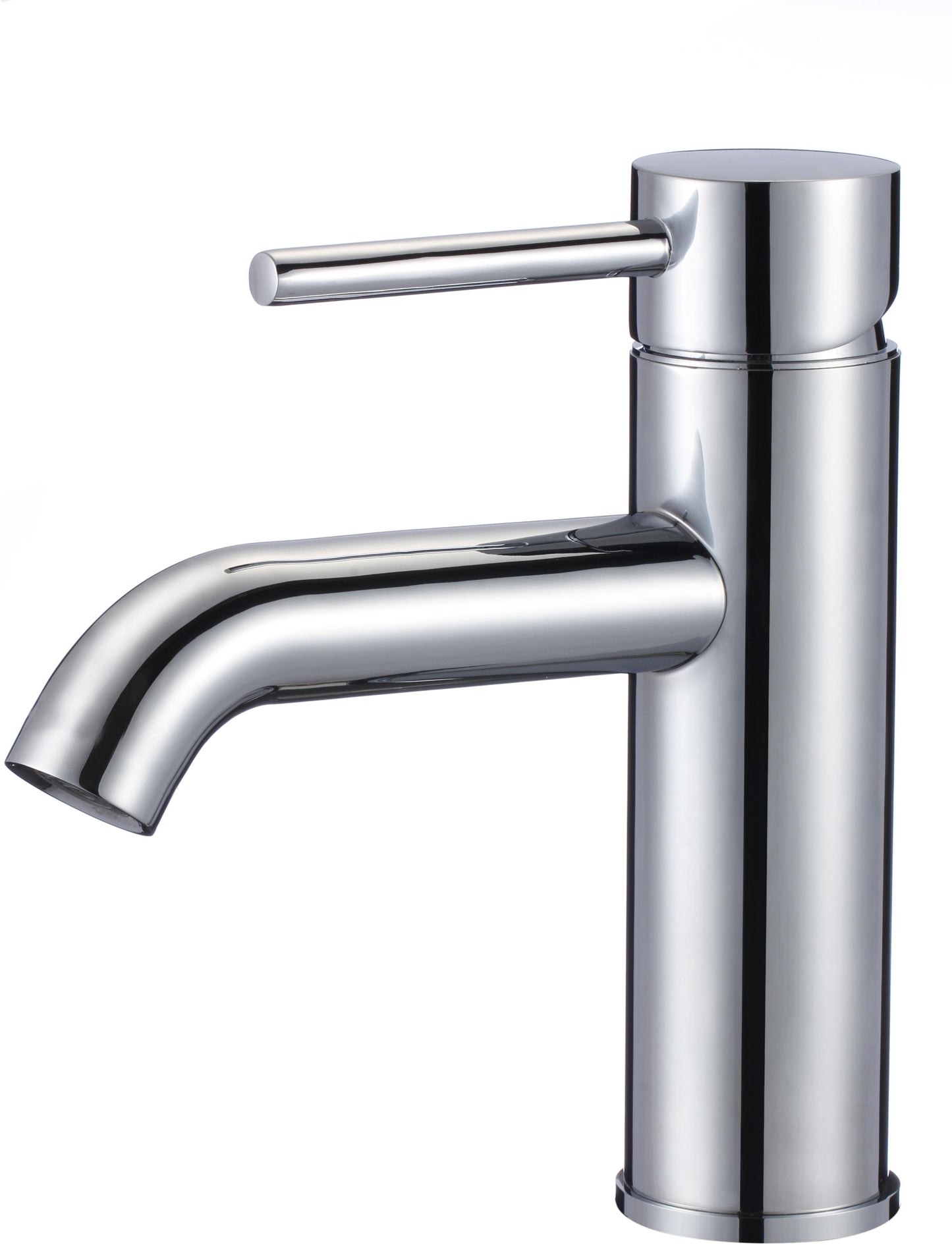 1 Hole CUPC Chrome Bathroom Sink Faucet Chrome Lead Free Brass