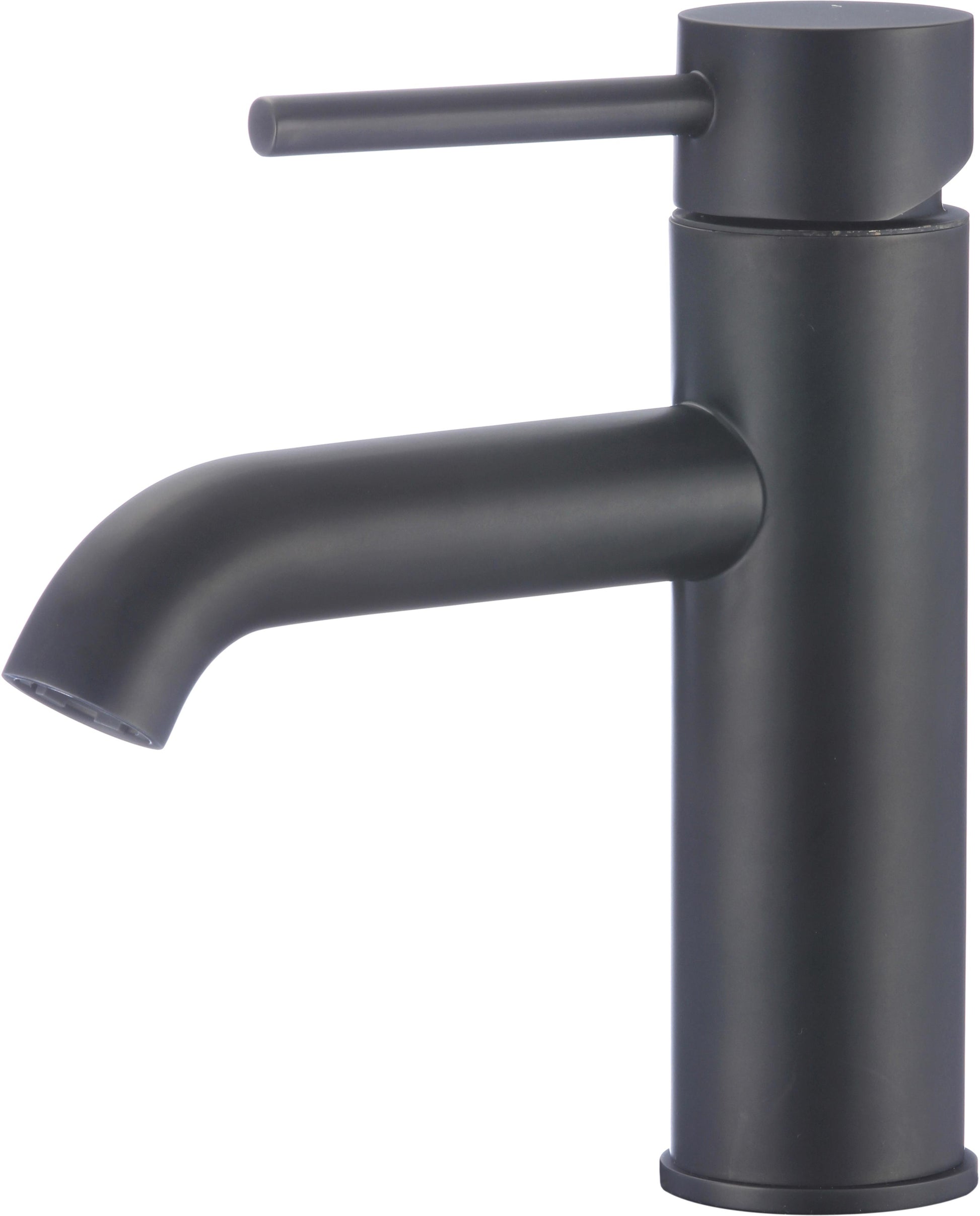 1 Hole CUPC Black Bathroom Sink Faucet Black Lead Free Brass