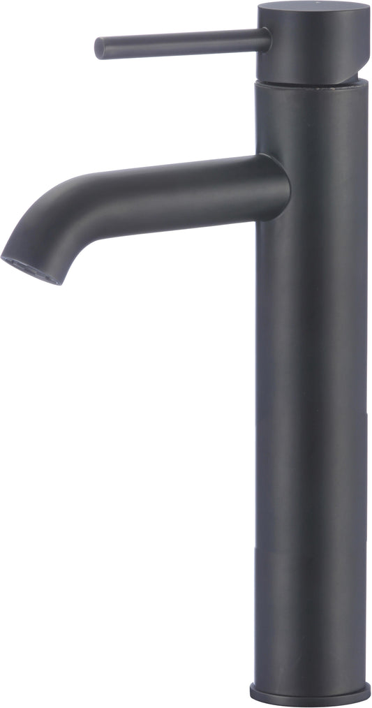 Deck Mount CUPC Black Bathroom Sink Faucet Black Lead Free Brass