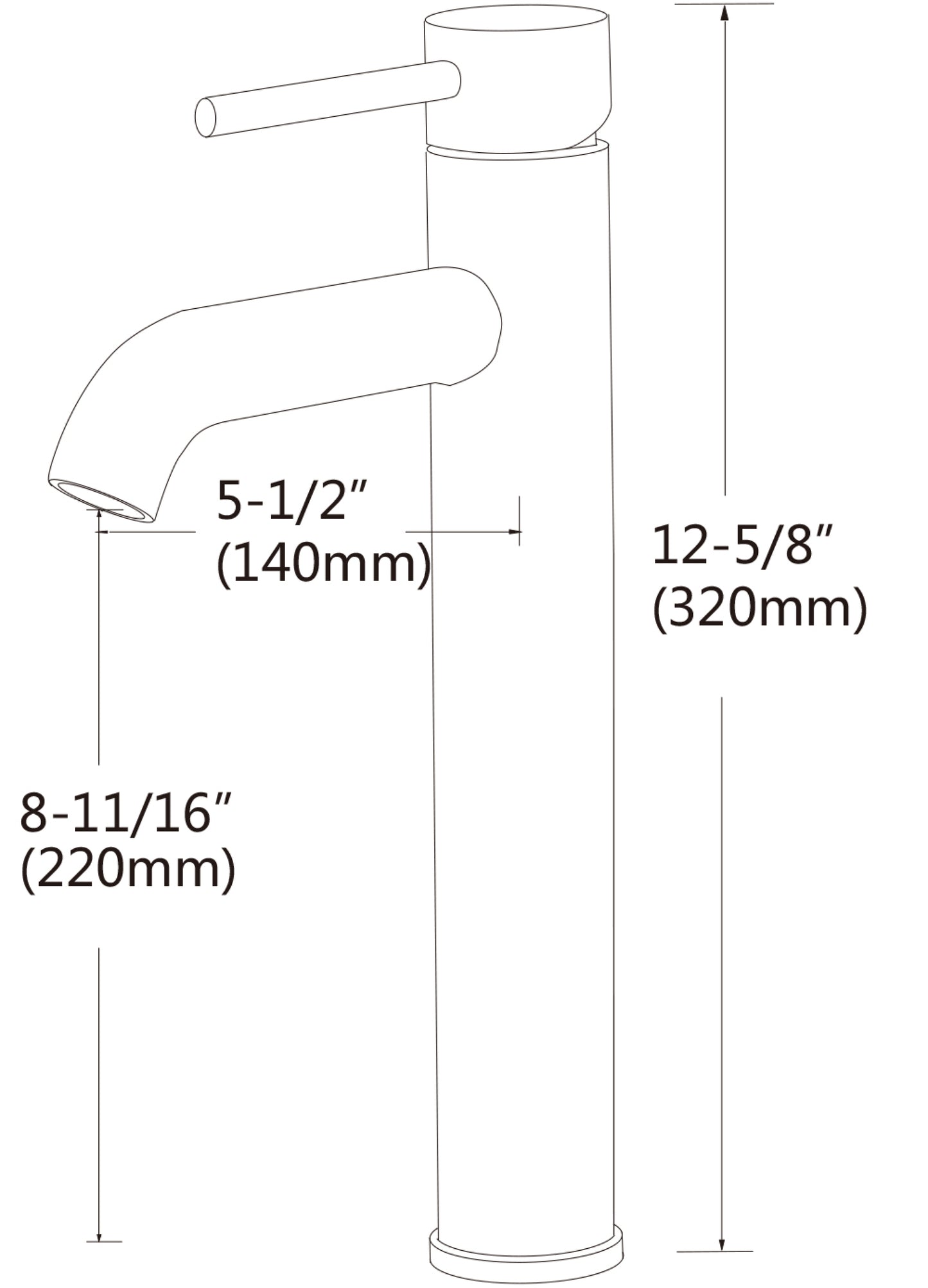 Deck Mount CUPC Black Bathroom Sink Faucet Black Lead Free Brass