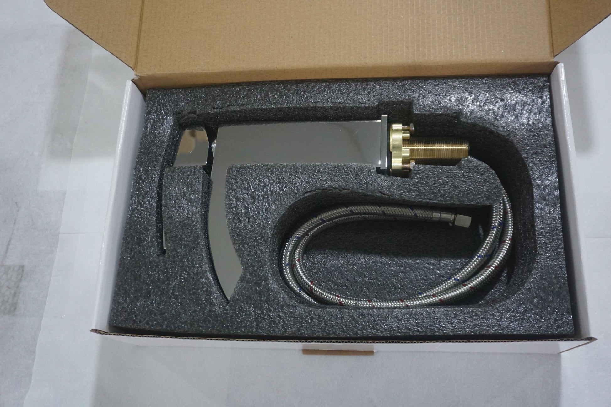 1 Hole CUPC Chrome Bathroom Sink Faucet Chrome Lead Free Brass