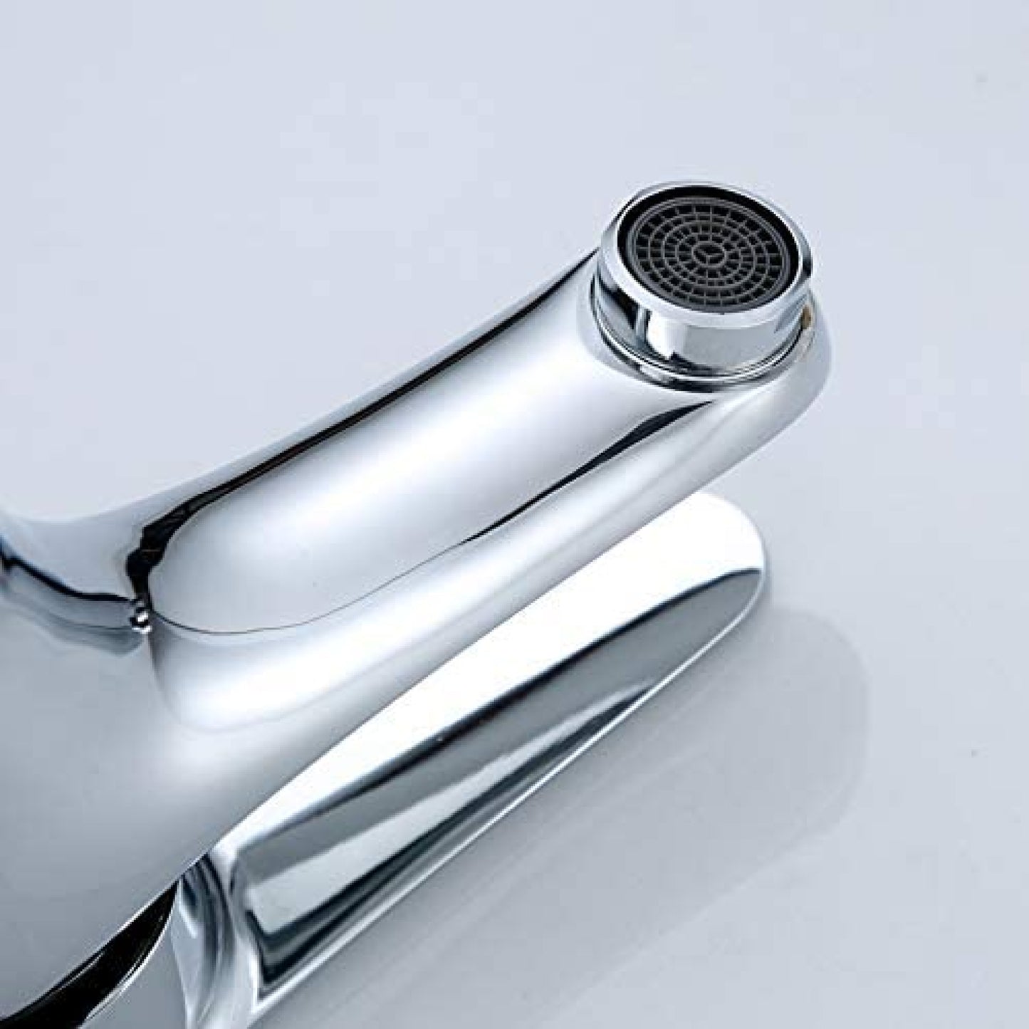 1 Hole CUPC Brass Bathroom Sink Faucet Chrome Lead Free Brass