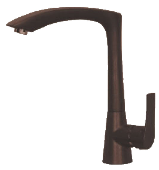 1 Hole  Stainless Steel Kitchen Sink Faucet Coffee Stainless Steel