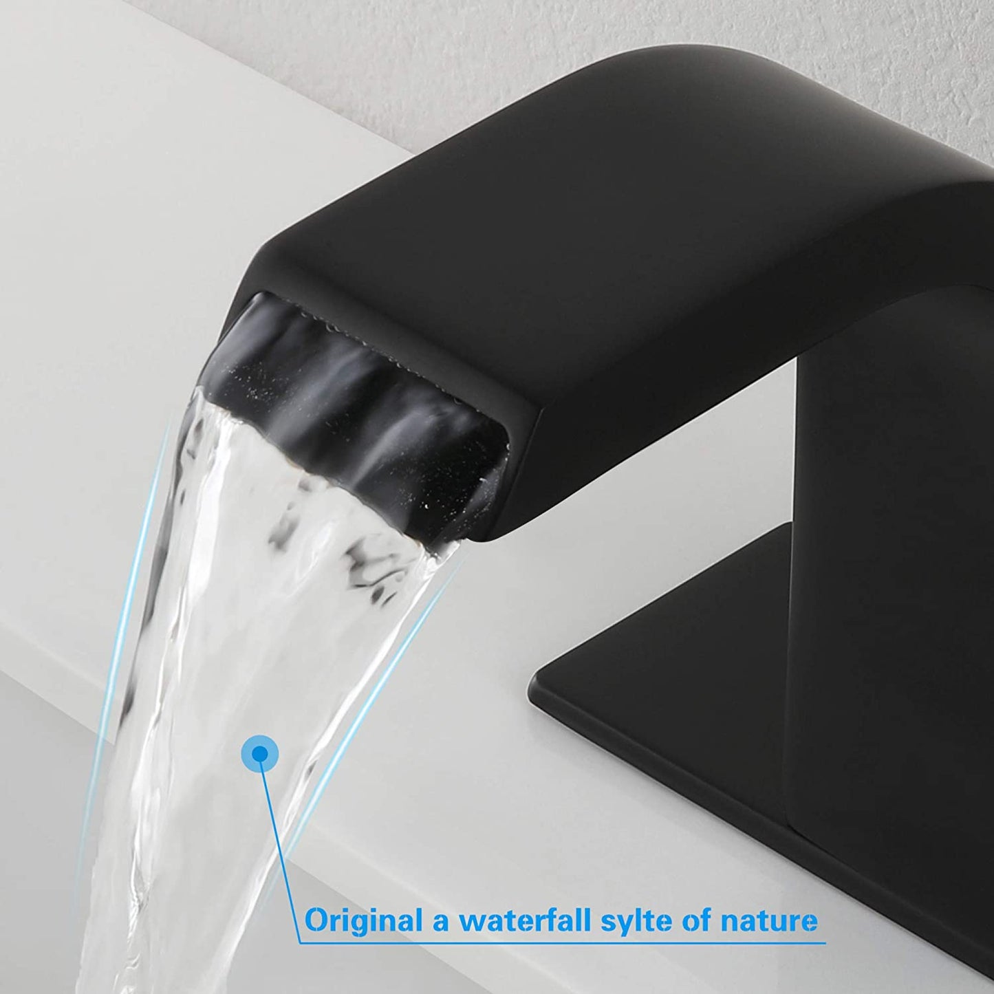 1 Hole CUPC Black Bathroom Sink Faucet Black Copper
