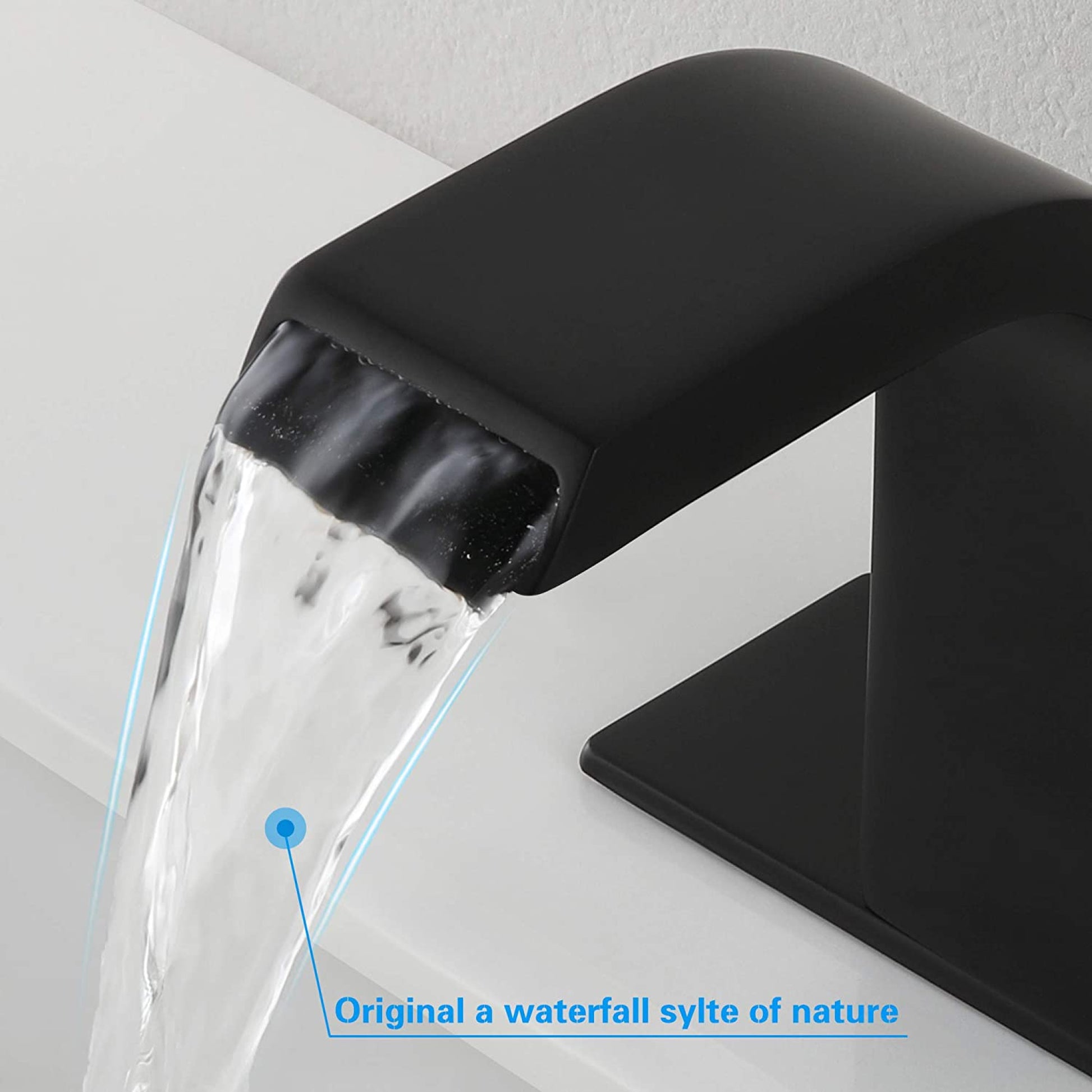 1 Hole CUPC Black Bathroom Sink Faucet Black Copper