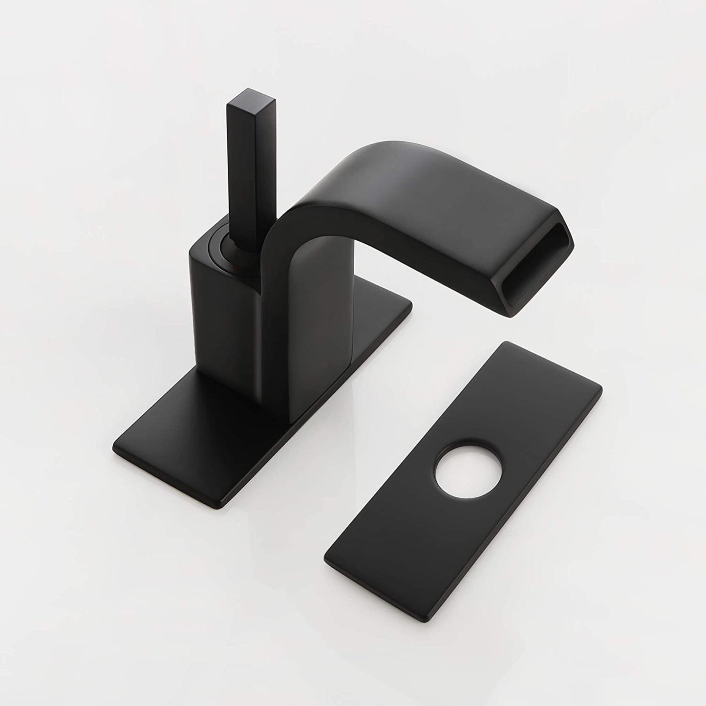 1 Hole CUPC Black Bathroom Sink Faucet Black Copper